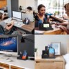 TopMade Fast Wireless Charger with Desk Organizer,Desk Storage,Multifunctional Desktop Organizer All in One Office Supplies and Desk Accessories Organizer with 3 Compartments and 1 Phone Stand