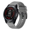 ANCOOL for Fenix 5/Fenix 6/Fenix 7 Band 22mm Silicone Watch Band for Fenix 5 Plus/Fenix 6 Pro/Fenix 7 Pro/Forerunner 935(Grey)