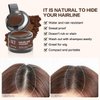 PasaRose Hairline Powder,Quickly Covers Hair Loss,Hair Root Touch-Up Powder,Covers Hair Roots, Eyebrows and Men's Beard Line,Hairstyles For Women & Men,Long-Lasting Formula (Light Gold）