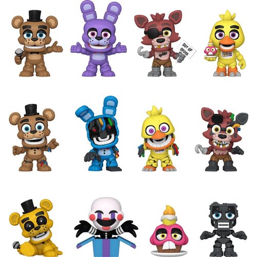 Five Nights at Freddy's 10th Anniversary Mystery Minis Blind Box Mini-Figure Display Case of 12