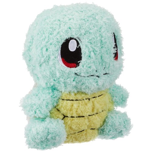 Sekiguchi Pokemon MokoMoko Squirtle Fluffy Stuffed Plush, 7"