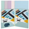 Mr. Pen- Plastic Folders with Pockets, 5 pcs, Muted Pastel Colors, 2 Pocket Plastic Folders, File Folders with Pocket
