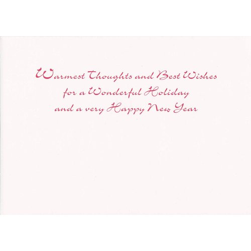 Masterpiece Warmest Wishes 18-Count Christmas Cards, Beach Wreath