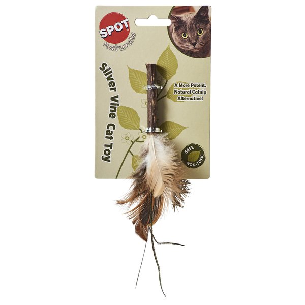 SPOT Naturals/Silver Vine/Cat Toy/Assorted Figures/Small
