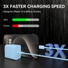 i Phone 16 Pro Max Charger Fast Charging,i Phone 16 Fast Charger Wall Charger Block with 8FT USB C Cable Cord for i Phone 16/16 Pro/16 Pro Max/16 Plus/i Phone 15 Pro/15 Pro Max/,iPad Pro/Air, Blue