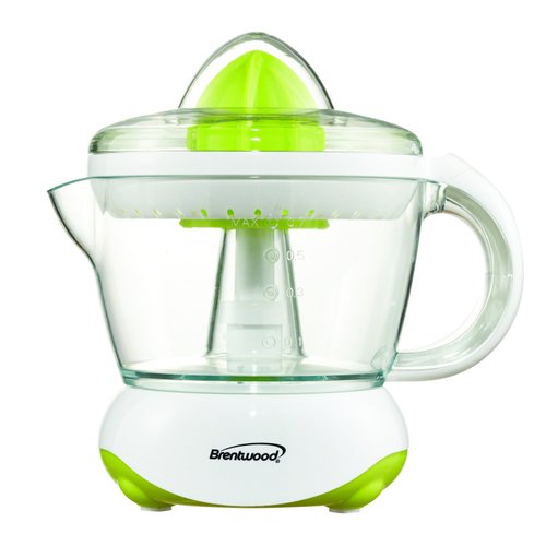 Brentwood J-15 24oz Electric Citrus Juicer, White
