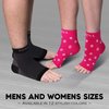 NEWZILL Plantar Fasciitis Socks with Arch Support, BEST 24/7 Foot Care Compression Sleeve, Eases Swelling & Heel Spurs, Ankle Brace Support, Increases Circulation (S/M, Pink w White Dots)