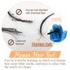 Easyouth 16inch Blue Hair Extensions Tape in Human Hair Invisible Tape in Extensions Human Hair Colored Tape in Hair Extensions Blue Hairstyle 25g 10pcs