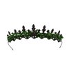 LIMELIA Women's Tiara - Crown for Henna Wedding Party | Glitter Hair Accessories for Bridal Birthday Pageant Prom Halloween Cos-play Costume Christmas Party, Princess Crowns | Crystal Glass Beads - Green