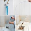 FOMMEN 6 Pack Clog Remover Drain Relief Auger Cleaner Tool,Sink Drain and snake Overflow Cleaning Brush, Sewer Hair Catcher,(Bathroom Tub, Toilet,Clogged Drains, Dredge Pipe, Sewers,Sink, Kitchen)