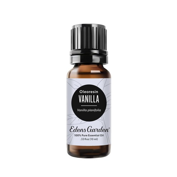 Edens Garden Vanilla- Oleoresin Essential Oil, 100% Pure Therapeutic Grade (Undiluted Natural/Homeopathic Aromatherapy Scented Essential Oil Singles) 10 ml