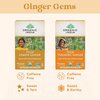 Organic India Tulsi Lemon Ginger Tea Bags - Herbal Tea, Stress Relieving & Reviving, Immune Support, Aids Digestion, Vegan, USDA Certified Organic, Non-GMO, Caffeine-Free - 18 Infusion Bags, 6 Pack