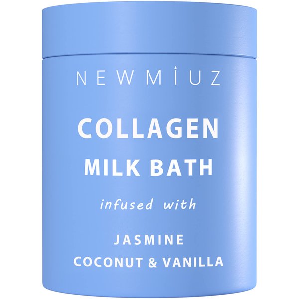 Creamy Coconut Collagen Milk Bath Soak Powder Moisturize & Soften Skin – Vanilla Jasmine Luxury Spa Bubble Bath Salt Mother's Birthday Christmas Relaxation Gifts for Women Perfect Stocking Stuffers