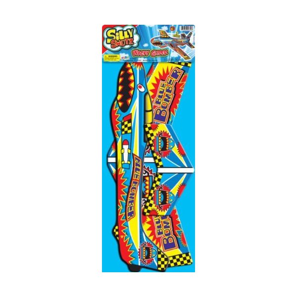 Silly Shotz Wacky Glider - Blue Bomber