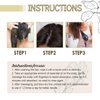 Veganic Natural Rosemary Oil by Carvenchi - For Hair Growth, Reducing Hair Loss & Repairing Dry, Damaged Hair (60ml x 2)