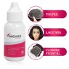 MICHIES Hair Replacement Adhesive Strong Hold Wig Glue,Lace Glue Hair Glue 1.3oz Hair Invisible for Wig Transparent Lace Wigs Glue Waterproof Lace Front Wig Glue for Wigs (38ML)