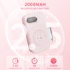 Yasterd Electric Nail Drill, Portable Rechargeable 45000RPM Electric Nail File Machine Professional for Acrylic Gel Nails Polishing Removing, Cordless Efile with Drill Bits Kit for Manicure Salon Home