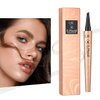 Eyebrow Pen,Liquid Eye Makeup Eyebrow Pencil - Waterproof Eyebrow Pencil Micro 4 Tip Brow pencil Lift & Snatch Eyebrow Microblading Pen Long-Lasting Waterproof Natural Eyebrow Hair (1# Light coffee)