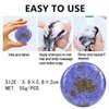 QUAAM 2PCS Shampoo Bar for Gray Hair,Purple Rain Shampoo Bar for Grey Hair,Shampoo And Conditioner Bars For Thinning Hair For Men & Women