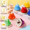 Desk Bells for Kids 8 Notes Bell Chromatic Diatonic Hand Bells Toddler Musical Instruments for Musical Learning Teaching Percussion Instrument
