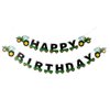 Tractor Happy Birthday Bunting Banner, Tractor Themed Birthday Party Supplies for Baby Shower Party, Birthday Party Decoration,Green