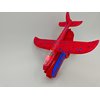 FelizWina-4 Packs Airplane 2 Launchers Toys,2 Flight Modes Airplane Launcher Toys,LED Foam Plane Toy,Outdoor Fly Toys for Boys Girls, Xmas Birthday Gifts for Kids