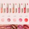 BLMBAY Gleamy Tinted Lip Oil Drip, Moisturizing Shiny Hydrating Non-Sticky Tinted Lip Gloss (MULTI-COLOR-5PCS)