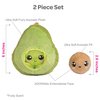 ADORA Soft & Squishy The Green AVO Food Plush, Farm Fresh Scented Plush Toy - AVO & Cado
