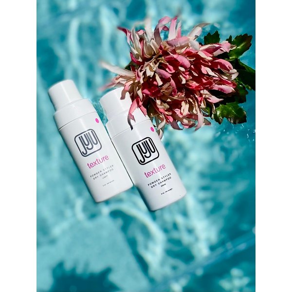 JUJU CHAN Texture Powder Styler/Dry Shampoo (Light) - Easy to use Pump Dispenser - Available in 2 shades
