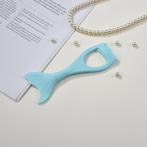 KUNFOWL 3 in 1 Mascara Shield Applicationlicator Guard, Silicone Eyelashes Tools, Blue Eyelash Separator Tool Upper and Lower Eye Lash Mascara Tool Guard for Girls and Women