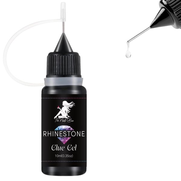 The Nails Bae Rhinestone Gel, Nails Art, Nail Charm, Nail Jewel, Nail Gem, Nail Glue, Chrome Heart, 3D Gel, Waterdrop Gel, Easy Chrome 3D 30sec LED/UV DIY