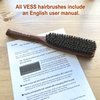 Hair Brushes for Thin Hair Without Pain on Skin : for Anyone who May Have Trouble with Thin Hair. Hair Brush with Soft hog Hair for glossing Your Hair and preventing Hair Breakage/for Setting