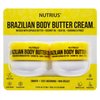 Nutrius | Brazilian Body Butter Cream 2-Pack | Smooth, Fast-Absorbing, Non-Greasy | Infused With Cupuacu Butter