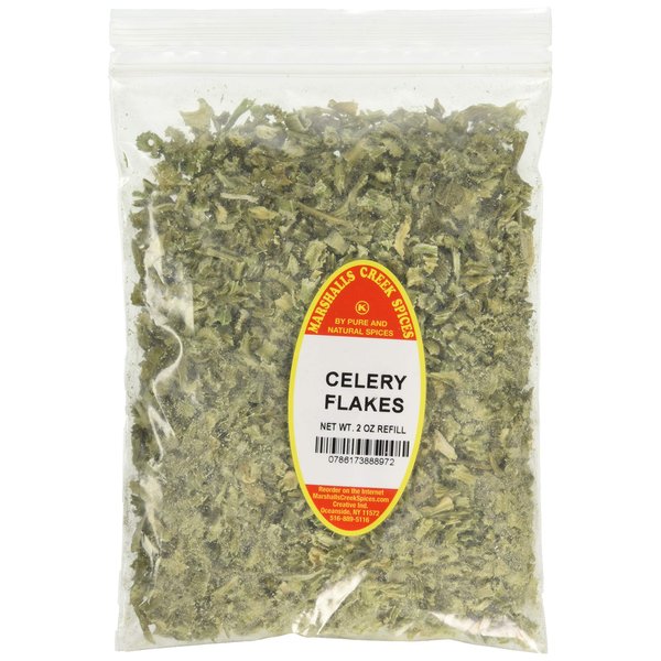 Marshall’s Creek Spices Celery Flakes Seasoning Refill, 2 Ounce