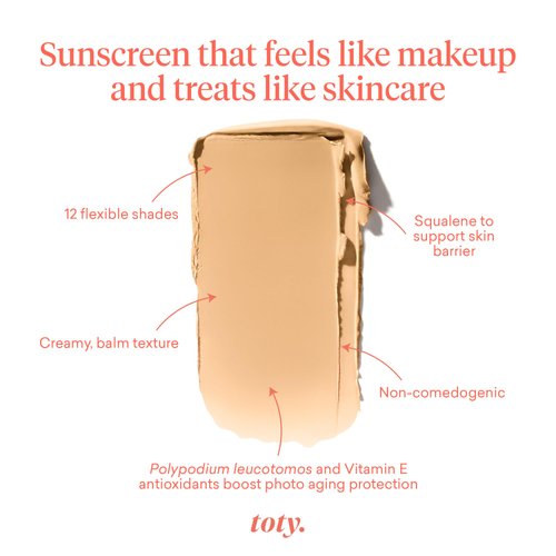 Ilumina CC Creamy Compact SPF 50+ Mineral Broad Spectrum Sunscreen for Face - Tinted Blurring Balm SPF- Matte, Light Coverage - Water & Sweat Resistant - All Skin Types - By Sofia Vergara, 10g 2N