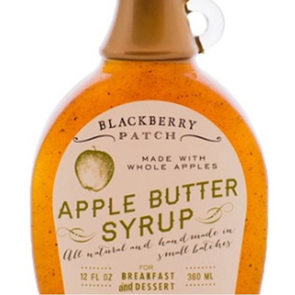 BLACKBERRY PATCH Blackberry Patch Apple Butter Syrup, 12 FZ
