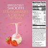 Lindt LINDOR Strawberries and Cream White Chocolate Candy Truffles, Valentine's Day White Chocolate with Strawberries and Cream White Truffle Filling, 8.5 oz. Bag