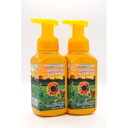 Generic Sunshine & Lemons, Bath and Body, Gentle Foaming Hand Soap, 8.75 fl oz each, 2 pack