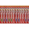 JOEY'Z Set of 12 Individual Medium Toothbrushes Toothbrush Set