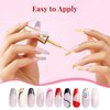 Beetles Gel Polish 6 Pcs Black White Red Gold Silver Glitters Colors Paint Swirl Built Thin Brush in Bottle Soak off Uv Led Lamp Nail Art Liner Gel Polish Set