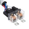 Partsam 1Set H4 Headlight Relay Harness Kit for 7x6 5x7 H6054 Headlights Heat Ceramic Wiring Harness Compatible with Pickup Headlights 88-95, Tacoma 95-97 Fix Dual Ground Problem
