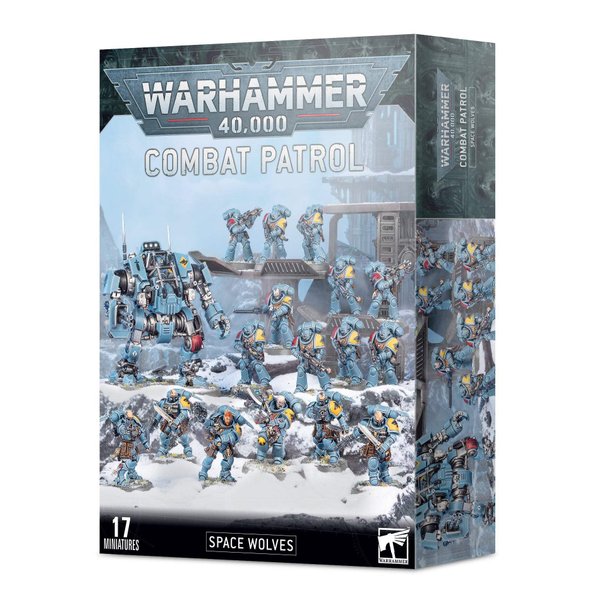 Games Workshop - Warhammer 40,000 - Combat Patrol: Space Wolves, Black