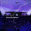 AMKI Shooting Stars Meteor Effect Fiber Optic Lights Kit,18 Holes LED Light Engine with Bluetooth+RF Remote Control LED Optical Fiber Cables Strands (108pcs*0.04in*13.1ft)