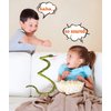 Bakalizoo 3.6 ft Long Soft Snake Dolls, Cute Stuffed Animals Plush Pranks Spoof Stuff Toys, Gifts for Kids, Child, Birthday, Halloween, Christmas, Home Decor (Green)