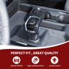 RAZPOY Gear Shift Knob Trim Cover Compatible with 2022 2023 Chevy Silverado Carbon Fiber Interior Accessories