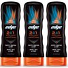 Edge Premium Shave Cream - Protects + Conditions In 1 Step - Net Wt. 6 FL OZ (177 mL) Per Bottle - Pack of 3 Bottles