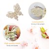 3 PCS Pearl Hair Clips for Women Small Pearl Claw Clip Metal Butterfly Bowknot Pearl Hair Accessories Non Slip Fancy Hair Clips Pearl Barrette for Women