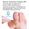 Povihome 30 Count Bunion Cushion Pads, Bunion Foot Protectors for Feet (Latex-Free), Stay in Place All Day - Strong Adhesive