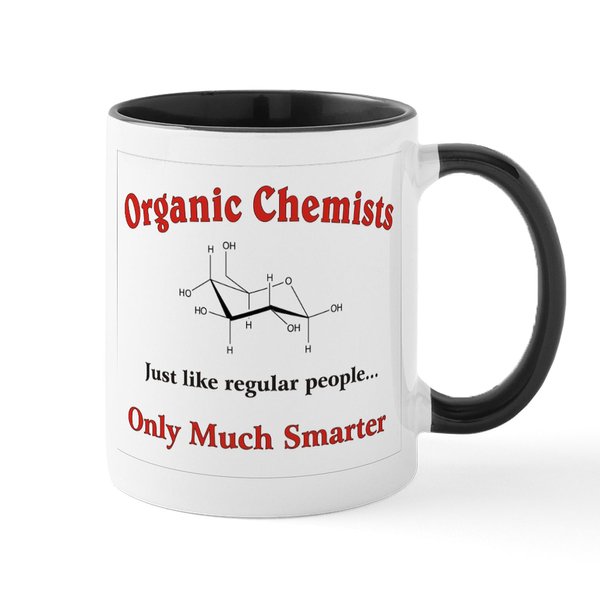 CafePress Organic Chemists Just Like Regular People Mugs 11 oz (325 ml) Ceramic Coffee Mug