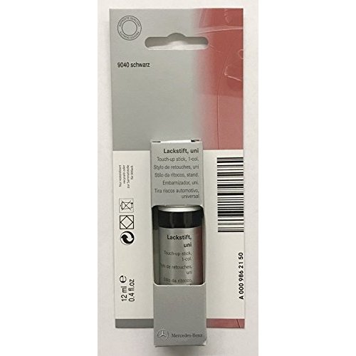 Mercedes-Benz Genuine Touch Up Paint Pen Color Code (040 - Black)